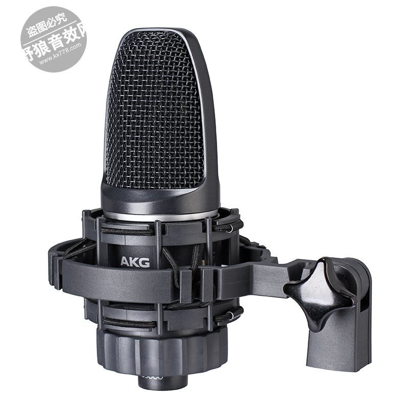 爱科技(AKG) C3000 电容式大振膜录音麦克风