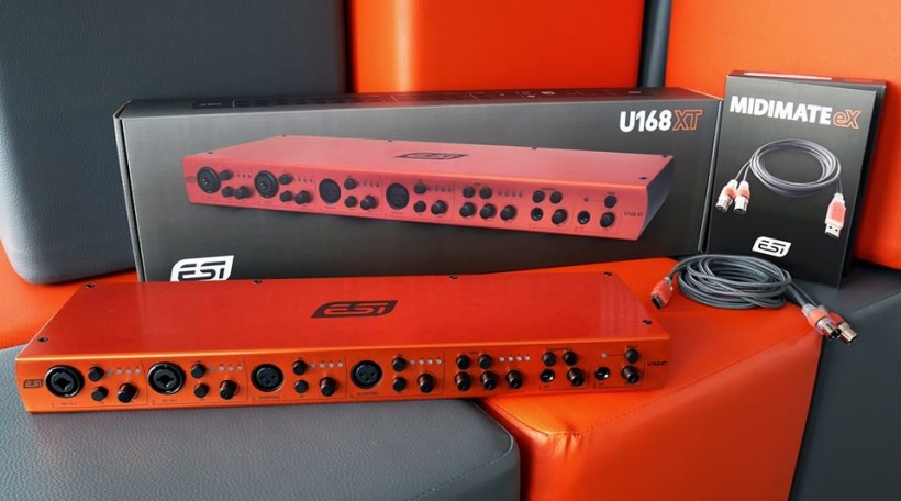 ESI U168XT 24bit 声卡评测报告-01